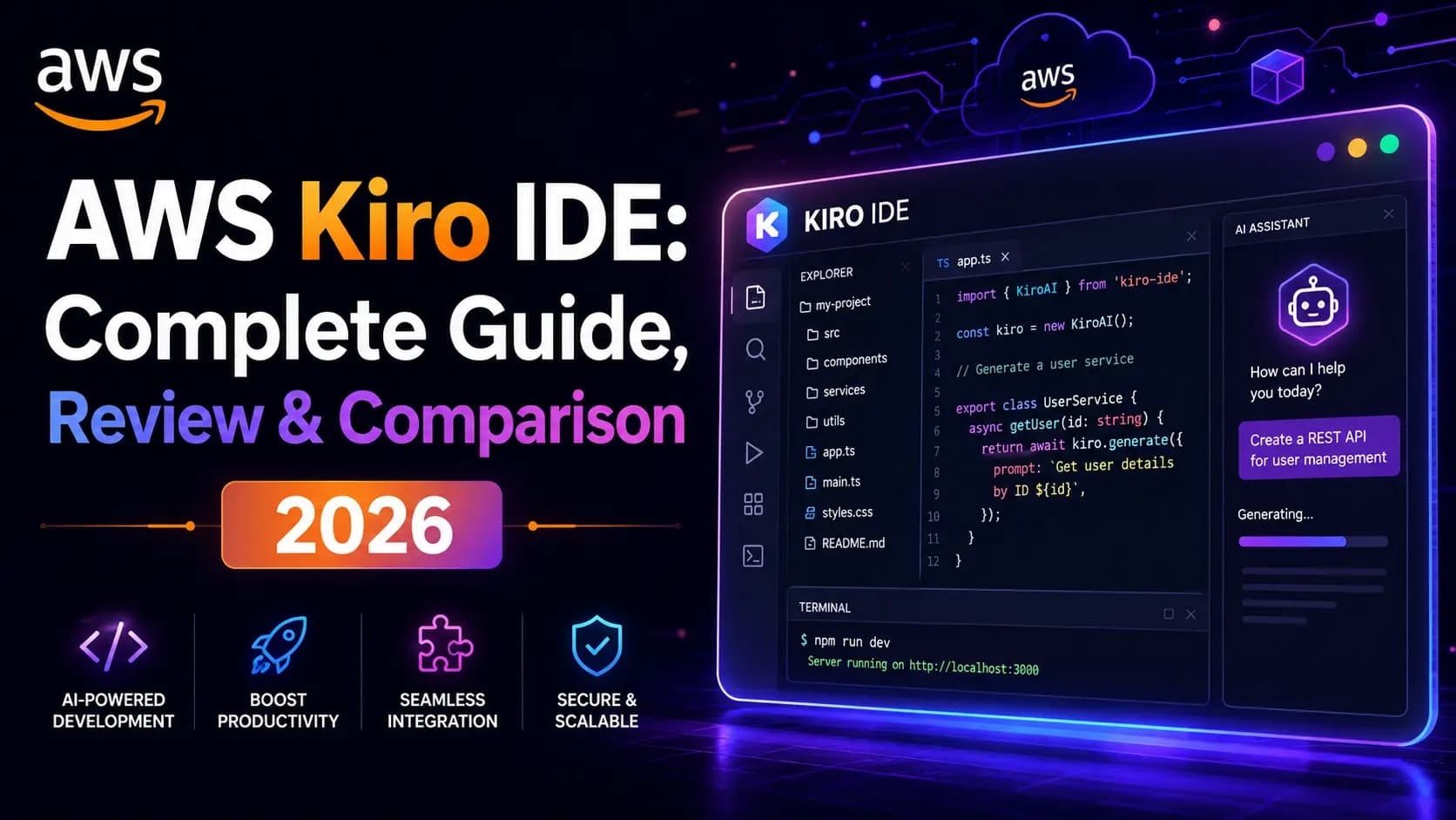 AWS Kiro IDE: Complete Guide, Review & Comparison 2026