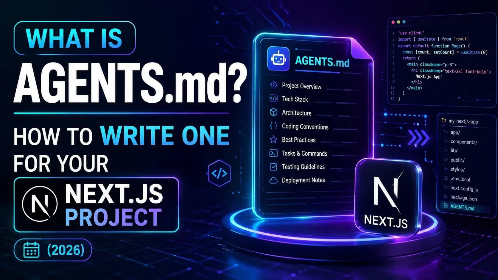 What is AGENTS.md? How to Write One for Your Next.js Project (2026)